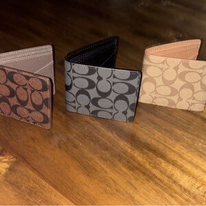 Coach wallets
